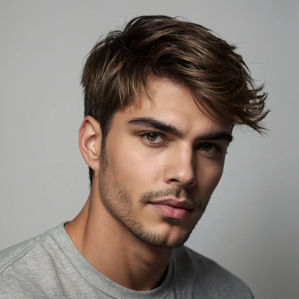 Mid Fade Curtain Haircut