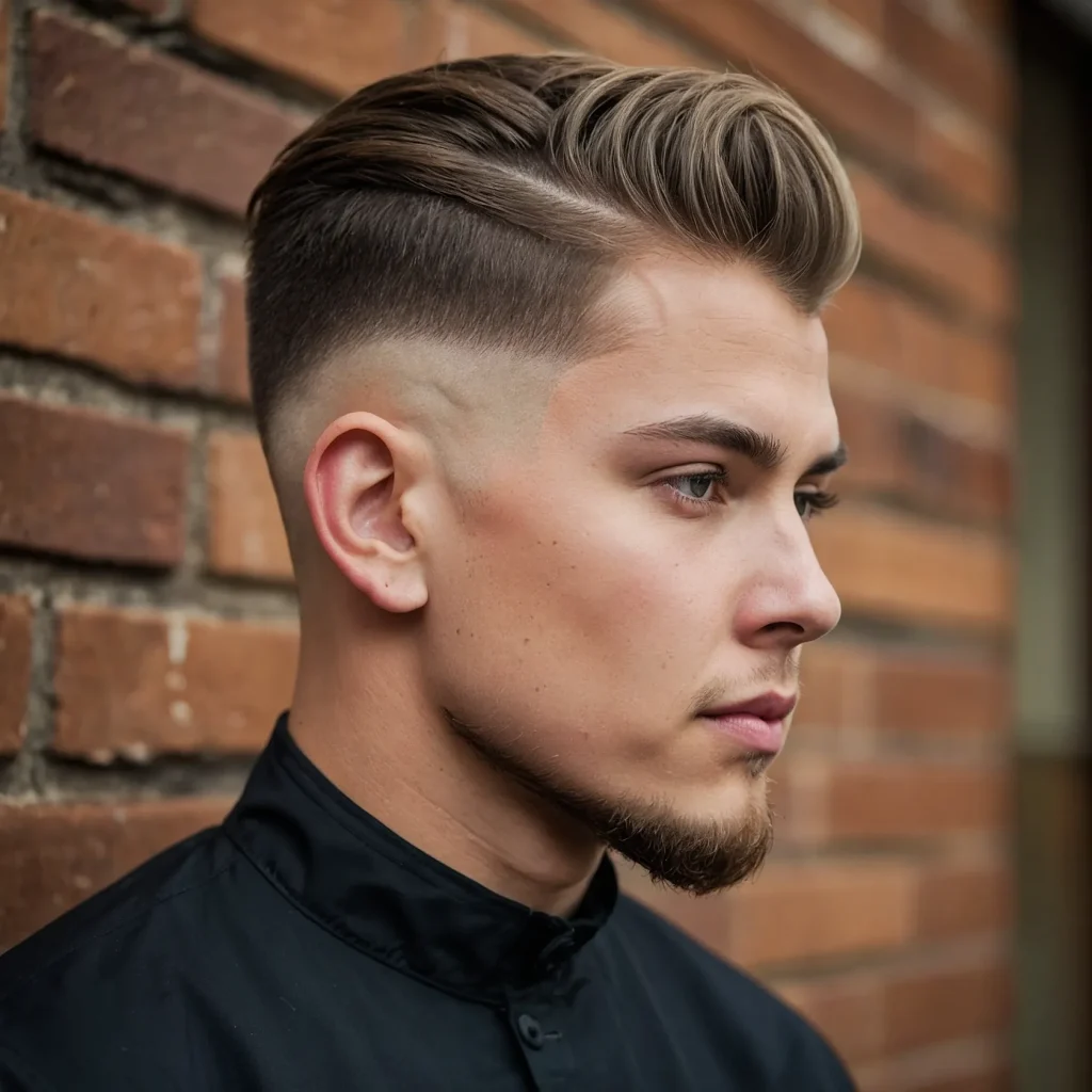Buzzed Sides with Gentle Top Volumeboy with 1