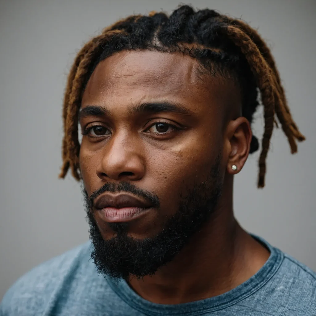 Dreadlock FadeBlack man with shorttomedium 2