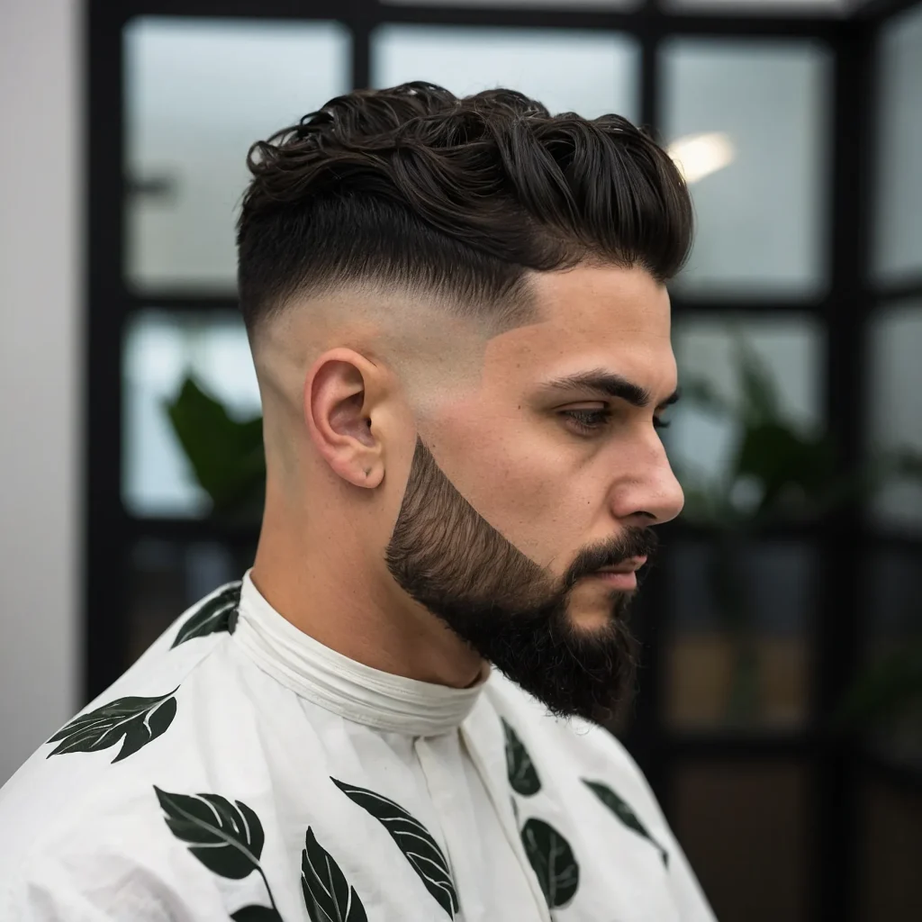 Fade with Leaf or Nature Motiflow fade hai 2