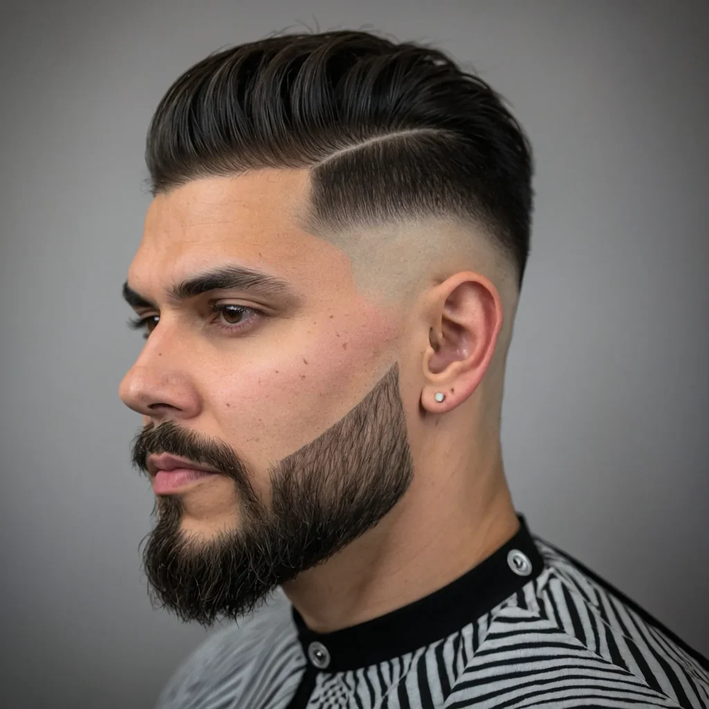 Fade with Snap Fade ZigZagsfade haircut fe2