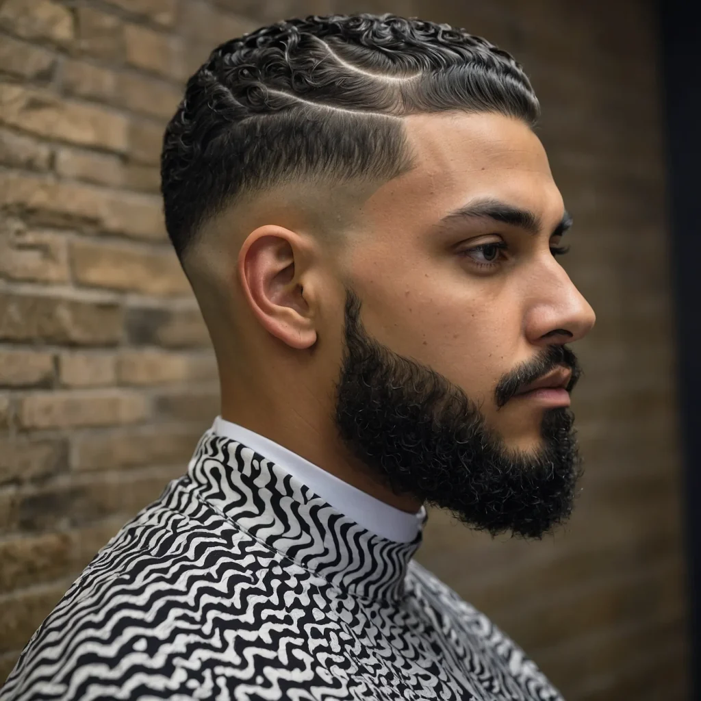 Fade with WaveShaped Patternwavelike flowin 2