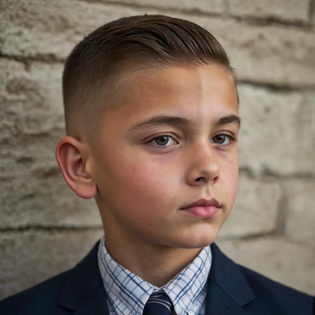 Ivy Leagueyoung boy with tidy Ivy League 1