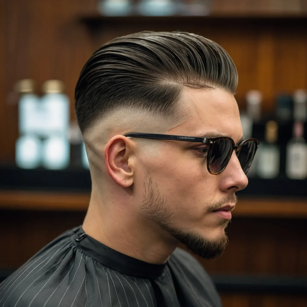 Low Fade with Comb Overneat combover hairst 1