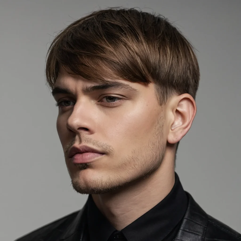 Mid Fade Edgar Cut