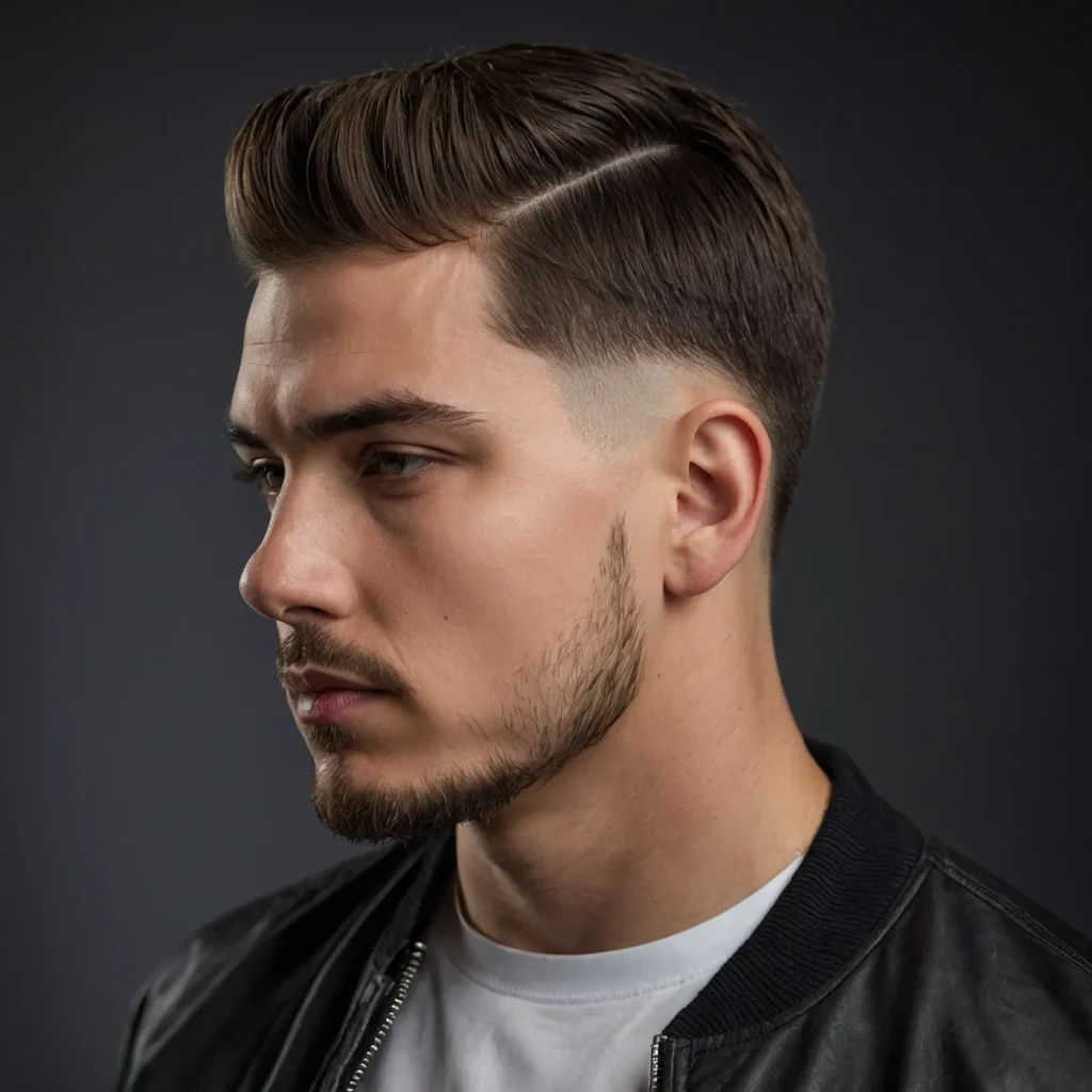 Short Haircut with Tapered Backshort tidy h 1