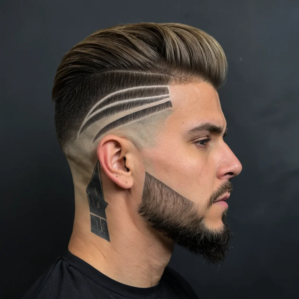 Under Cut with Fade Designdisconnected unde 2