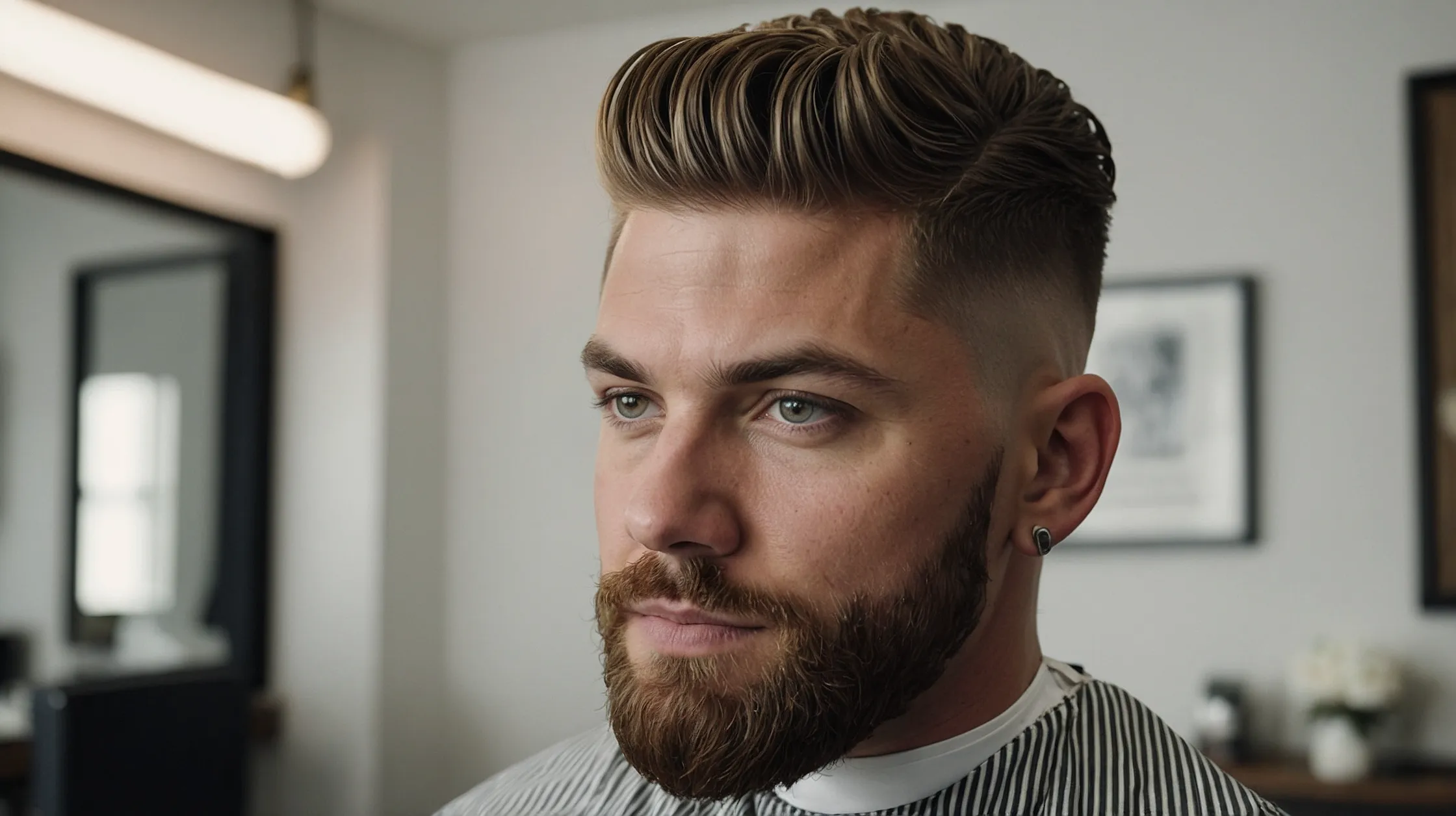 Burst Fade Haircuts for Men