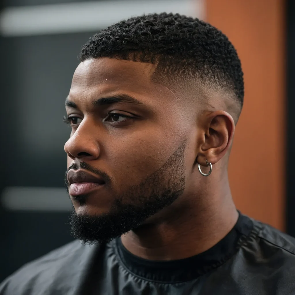 High Taper Fade with Short TopHigh taper fade