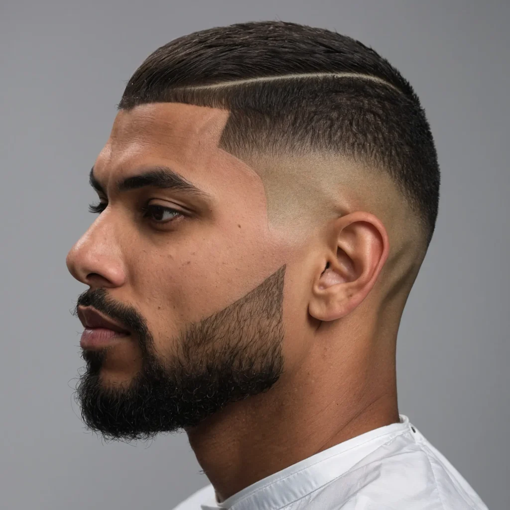 High Taper Fademan with high taper fade