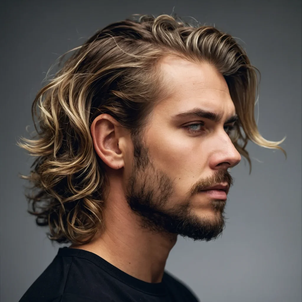 Low Fade with Natural WavesMessy waves kept l 0