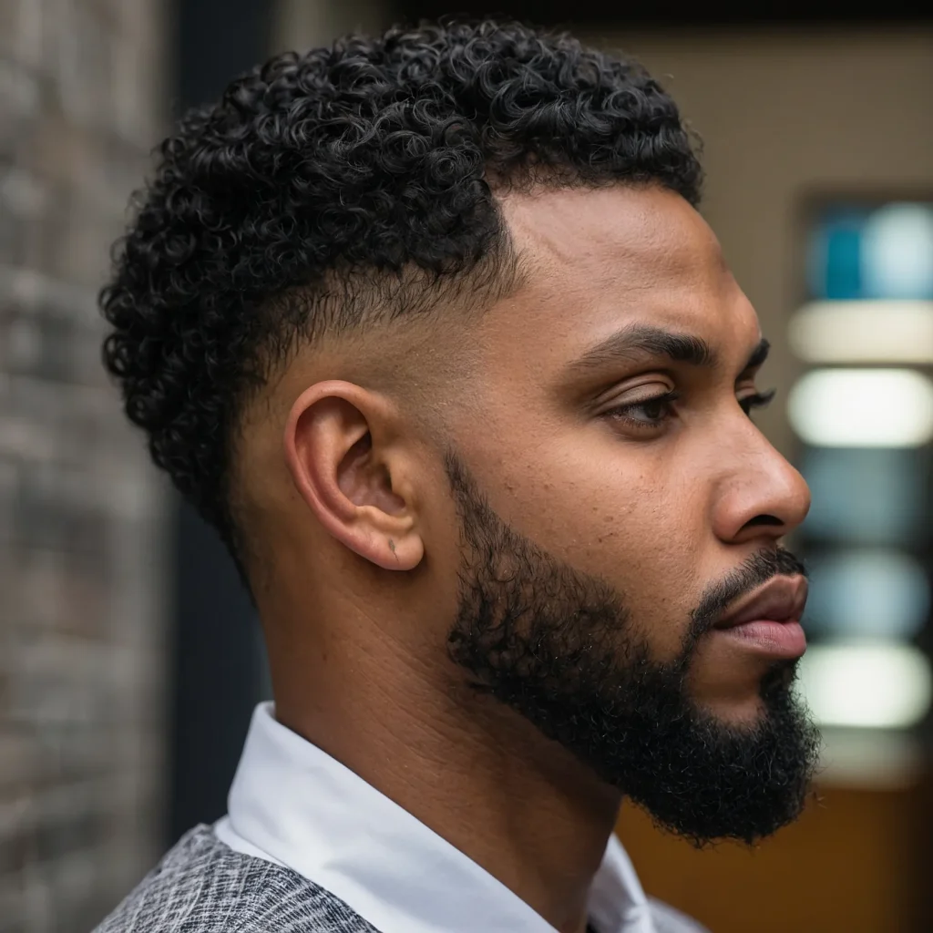 Low Fade with Soft EdgeUpsoft natural edgeu 0