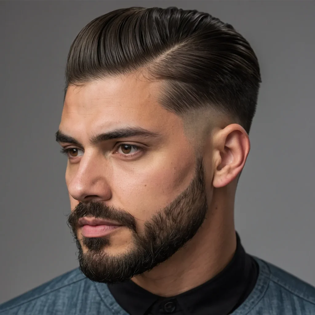 Mid Taper Fade with Comb Overcleancut comb 3