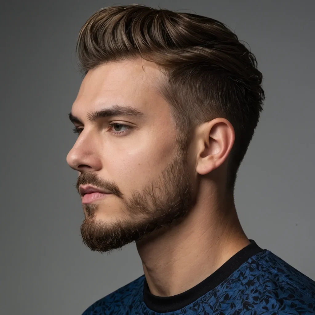 Side Swept Waves Burst FadeWaves gently swep 3