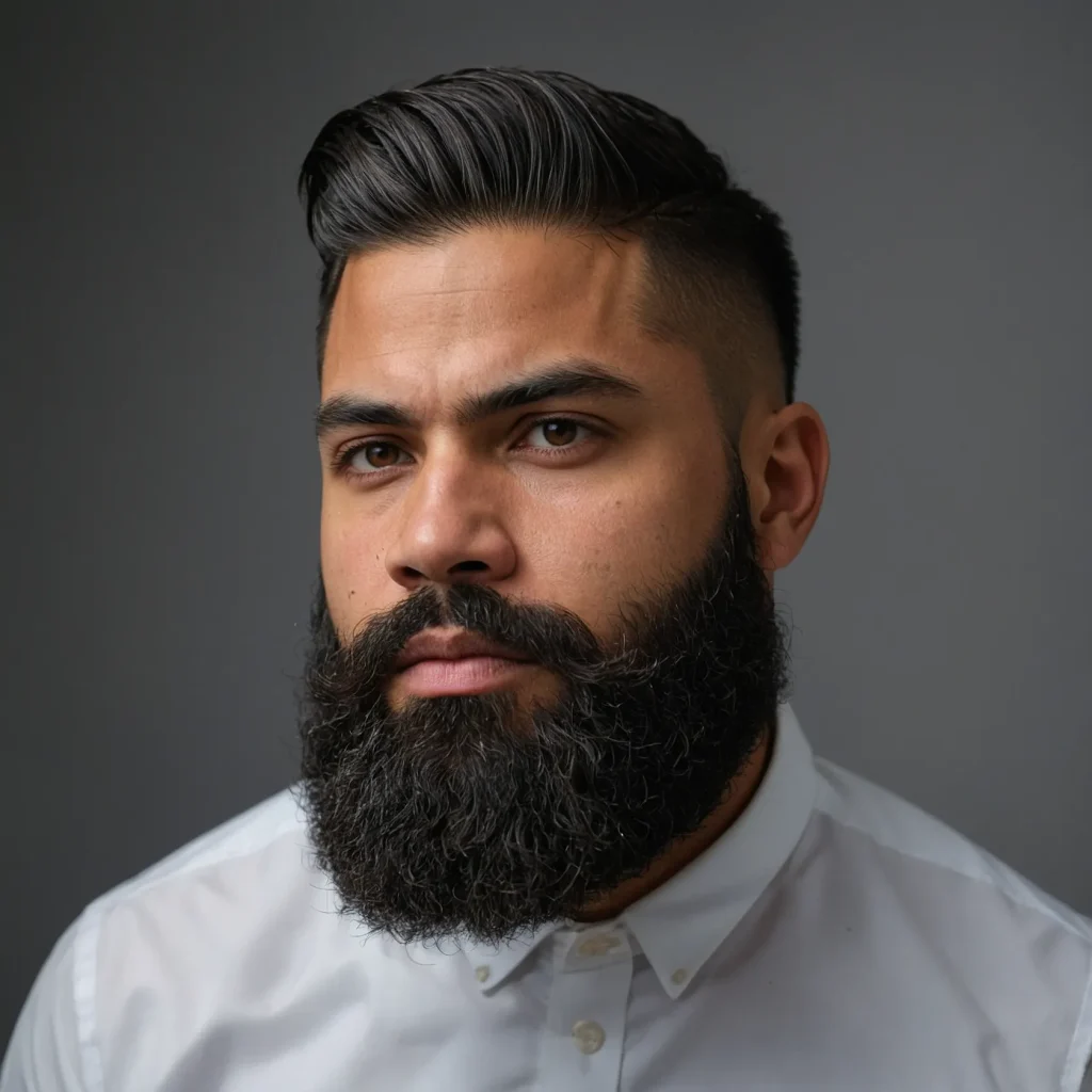 Taper Fade with Beard Blendman with taper f