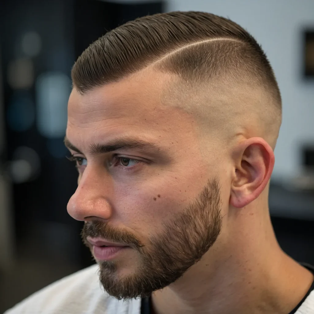 Taper Fade with Crew Cutman with classic