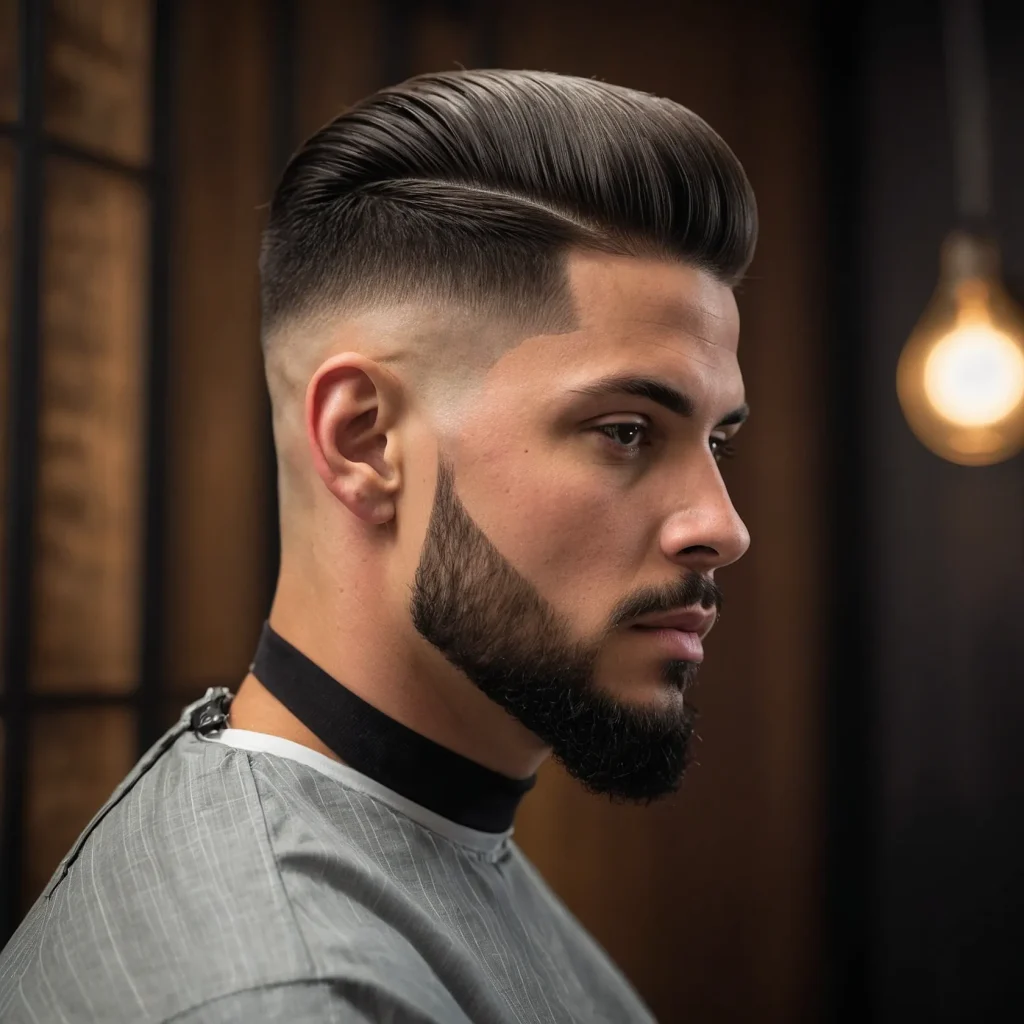 Taper Fade with Flat Top VariationFlat top va