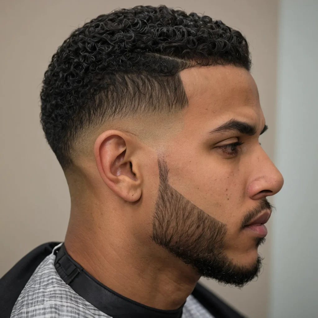 Taper Fade with LineUpA lineup enhanced taper
