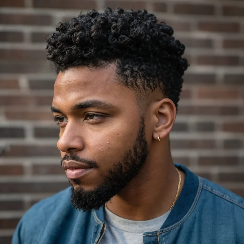 TwistOut Top Burst FadeNatural twistout curl 0