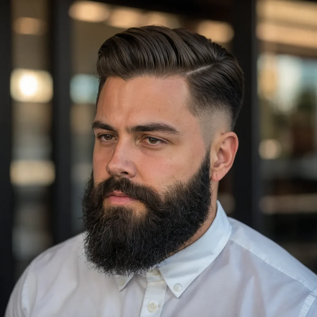 Beard Blend Low Taper Fademan with shortto 2