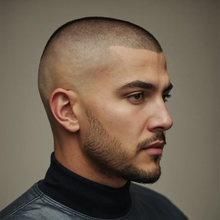 Buzz Cut for Oblong Face Bit Longer Topbu 2
