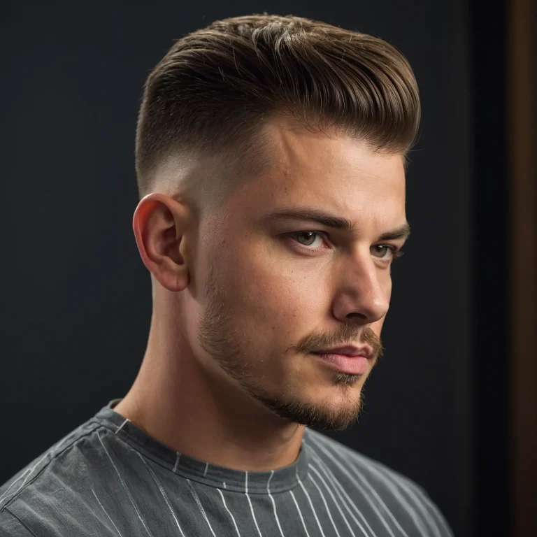 Crew Cut Longer Top Fadeclassic crew cut wi 2