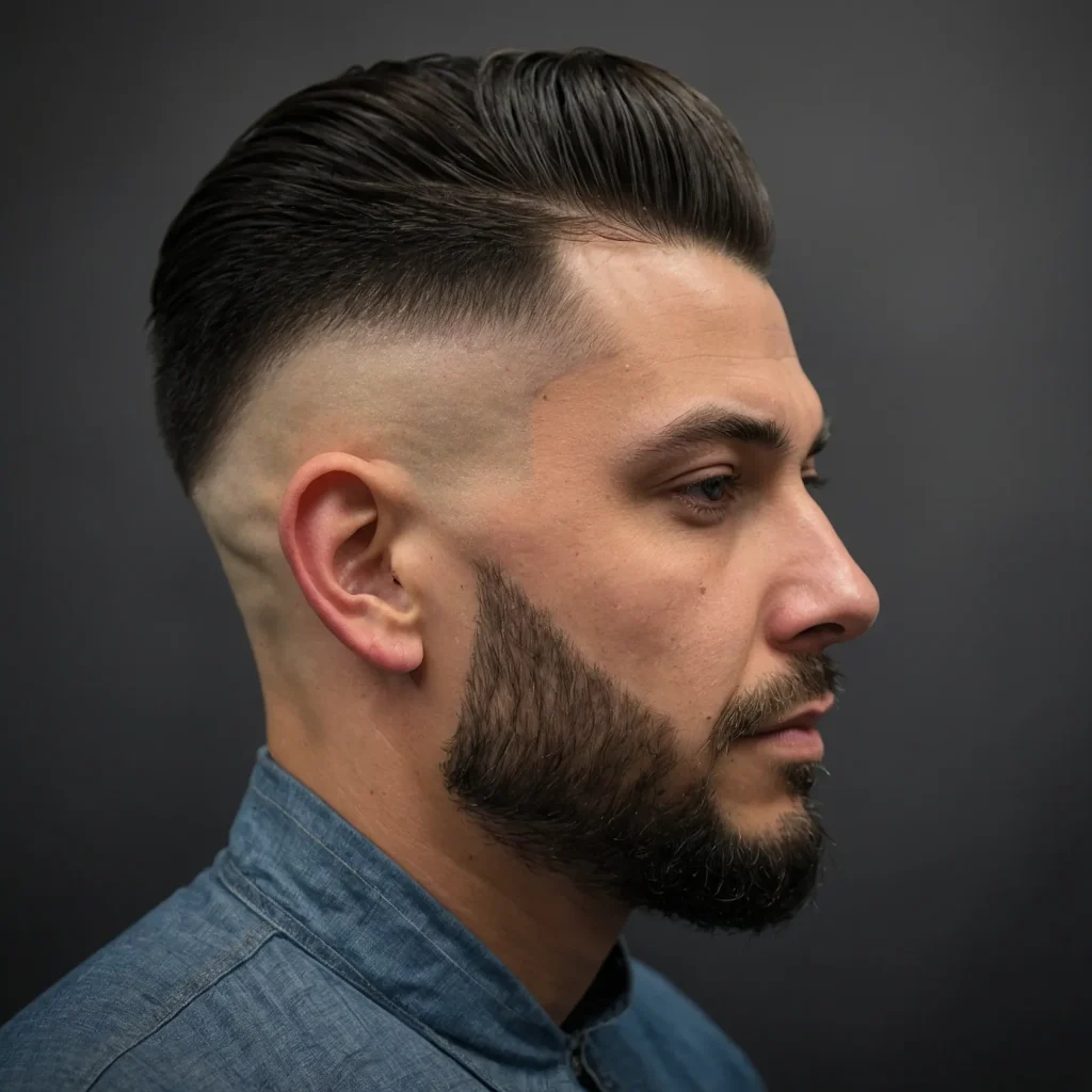 Mid Fade Pompadourmid fade pompadour with 2