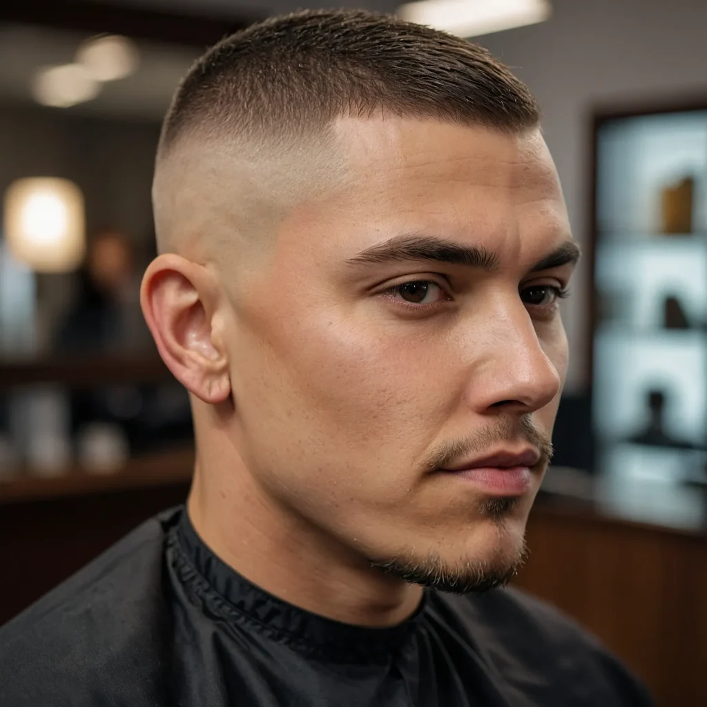 Precision Crew Cutsharp clean crew cut on 2