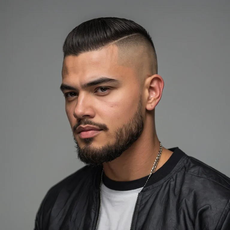SkinFade Buzzman with skin fade buzz cut 2
