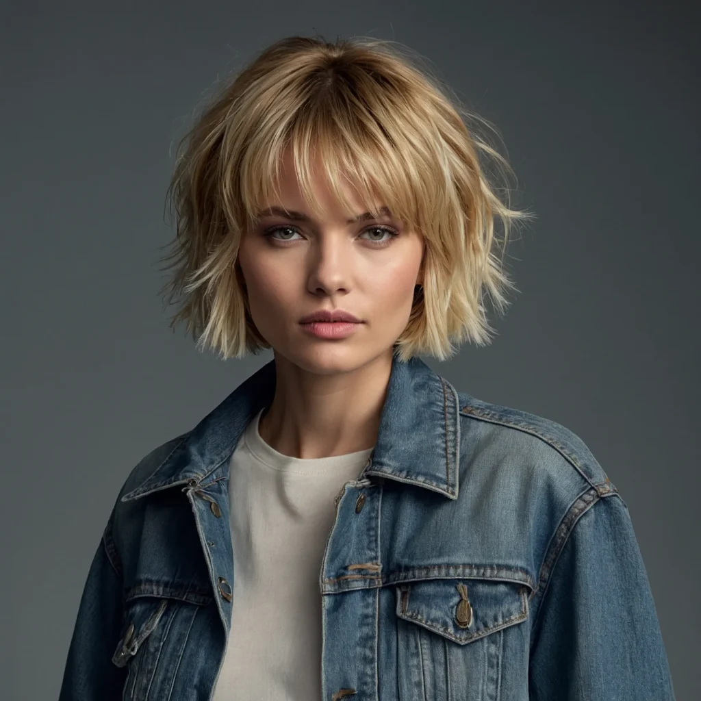 A realistic portrait of a woman with a Feathe 3