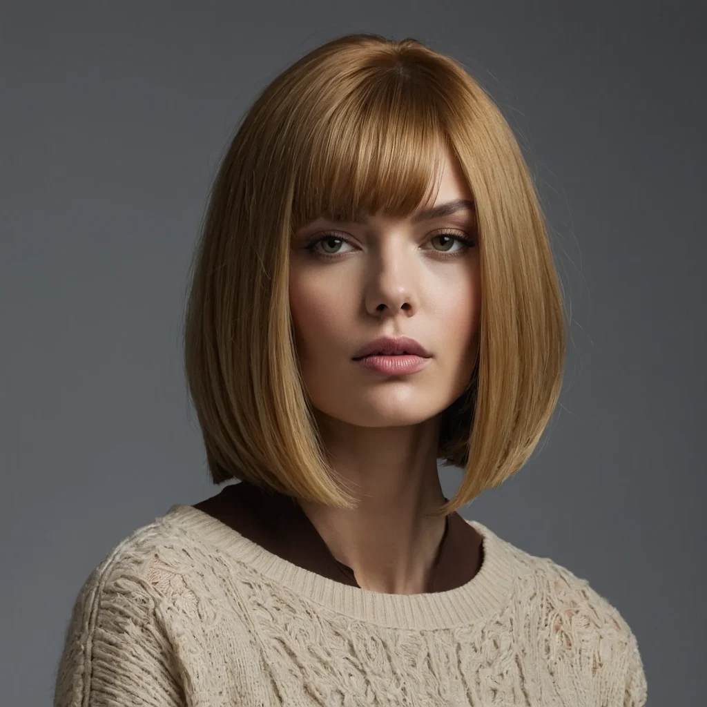 A realistic portrait of a woman with a classi 3