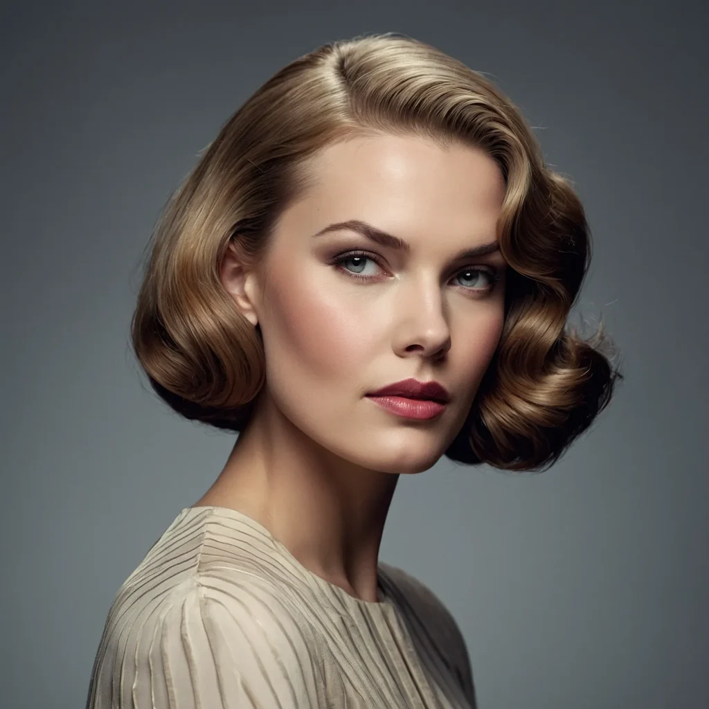 A realistic portrait of a woman with an OldHo 2