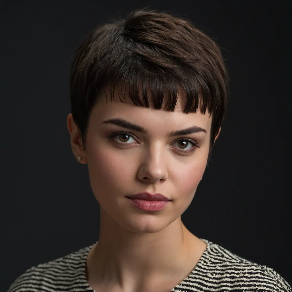 A realistic portrait of a young woman with a 2 (1)
