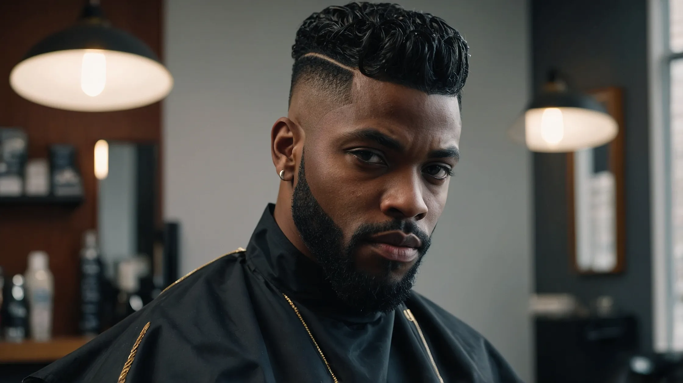 Black Men 20+ Sharp High Fades