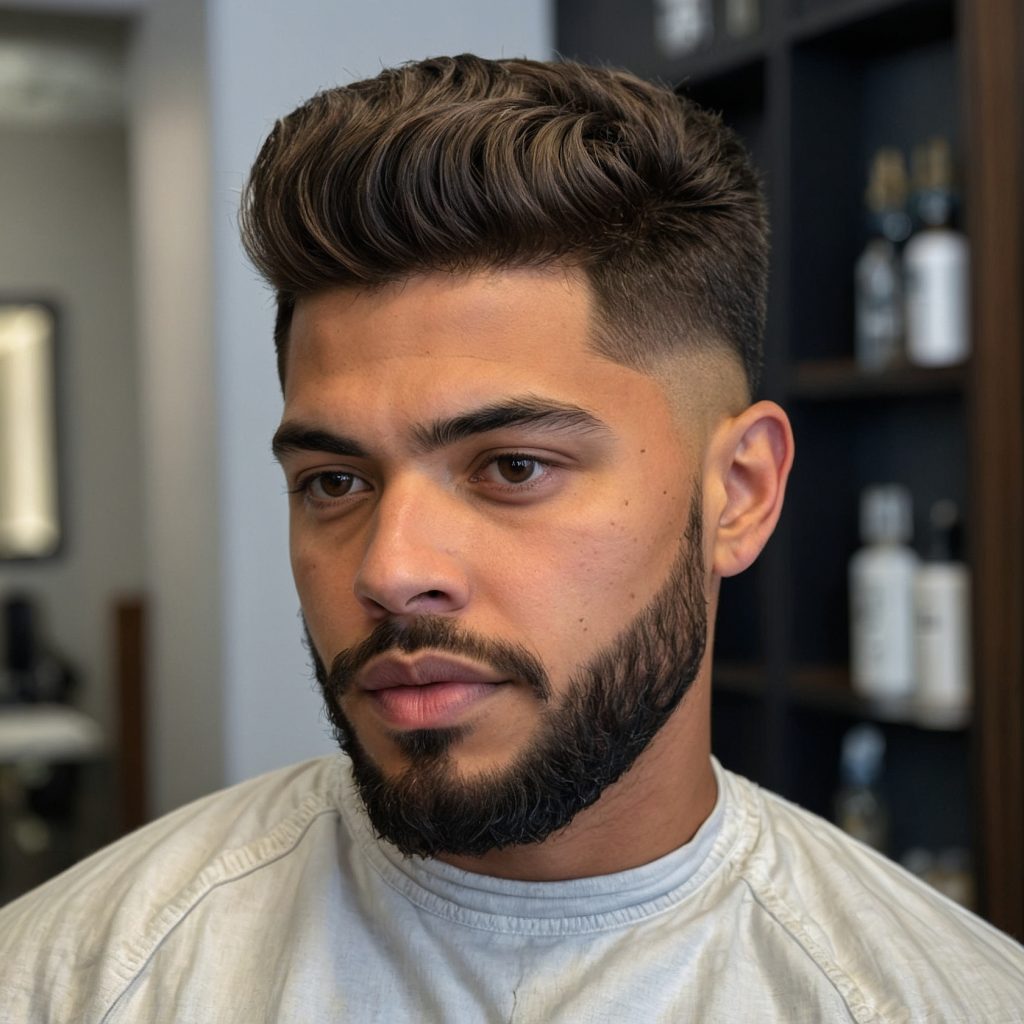 Blowout Taper Fade with Low Skin Blendman w 3
