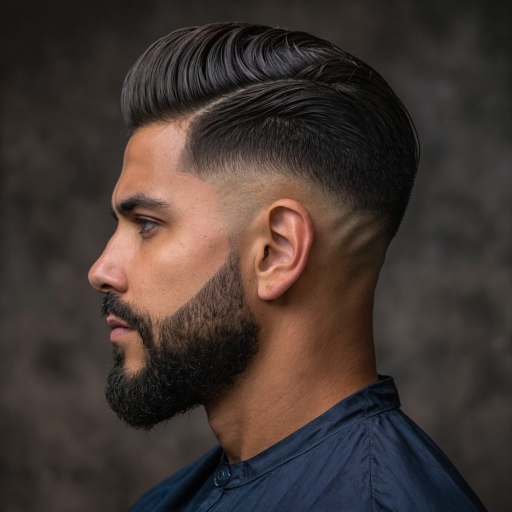 Blowout Taper Fademan with voluminous blo 0