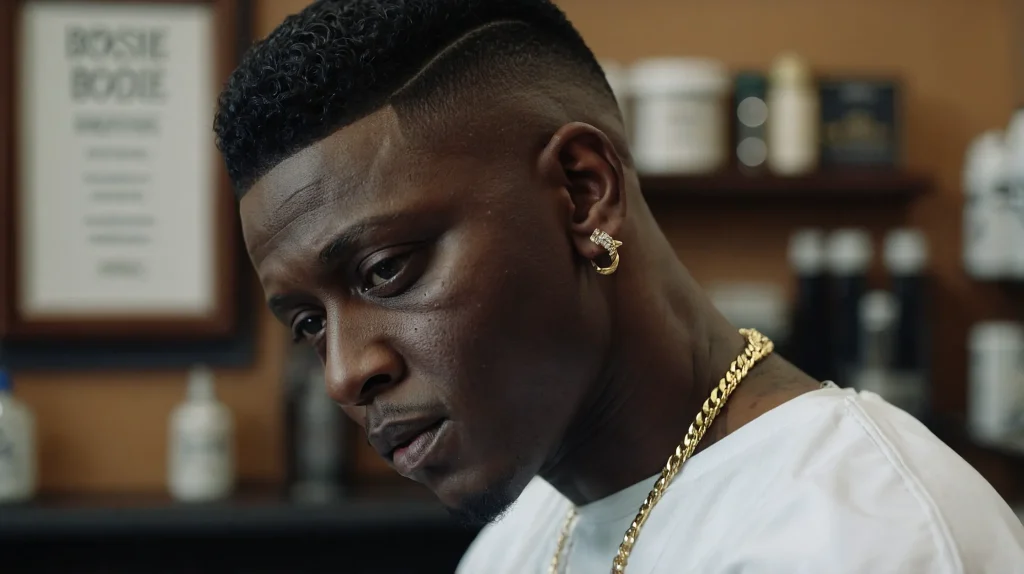 Boosie Fade with Short Temple FadeA clean Boo 0