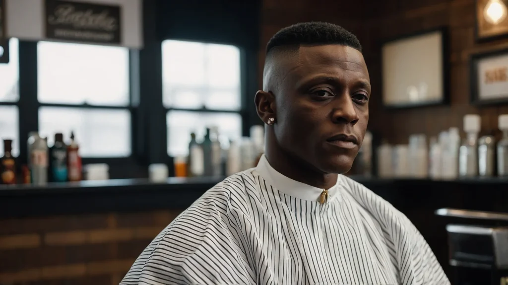 Boosie Fade with Short Temple FadeA clean Boo 3