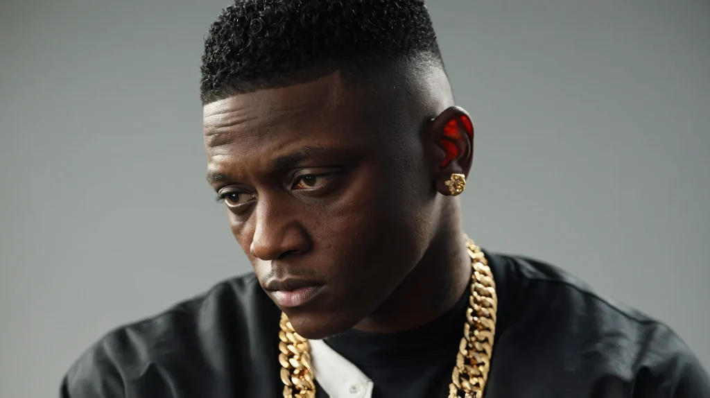 Boosie Fade with Skin Drop FadeA Black man wi 3