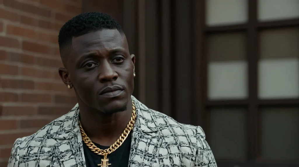 Boosie Fade with Tapered NecklineA rearside s 0
