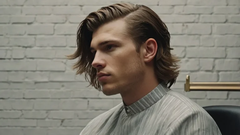 Burst Fade Mullet