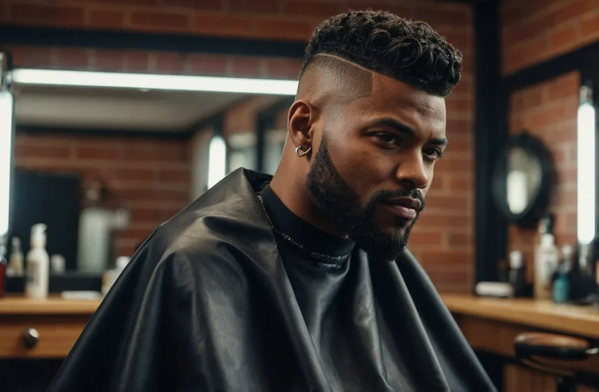 Burst Fade Mullet Haircuts
