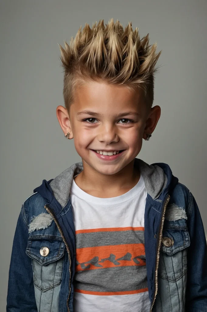 Burst Fade with Faux Hawkboy with faux h0