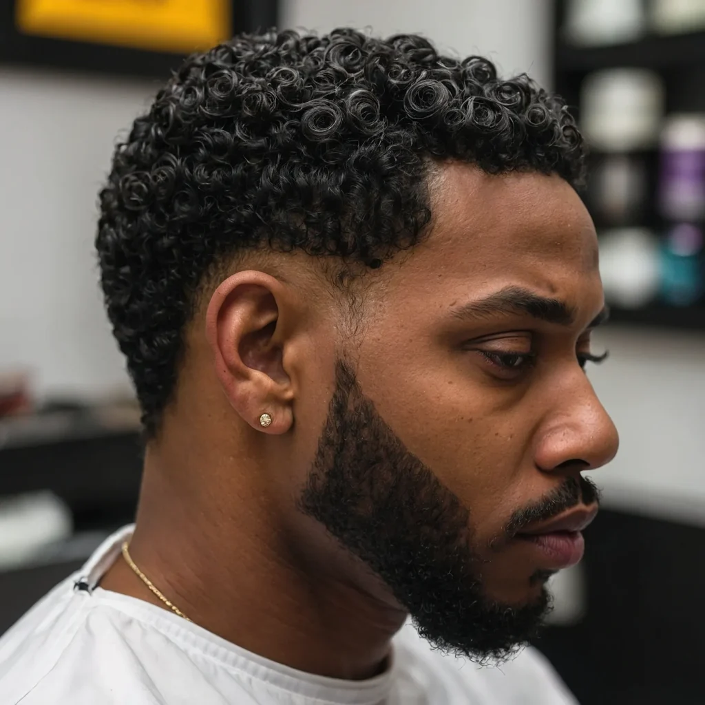Burst Taper Fade on Black HairA Black man wit 0 (1)