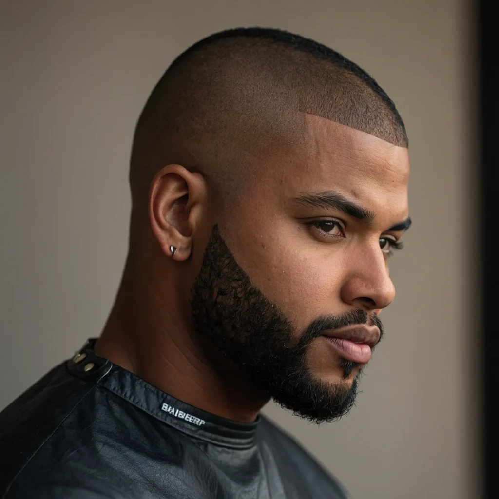 Buzz Cut with Clean Razor FinishCrisp razorli 3