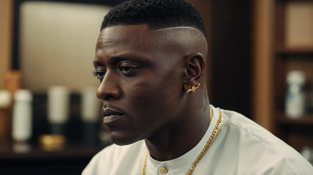 Classic Boosie FadeA realistic portrait of 0