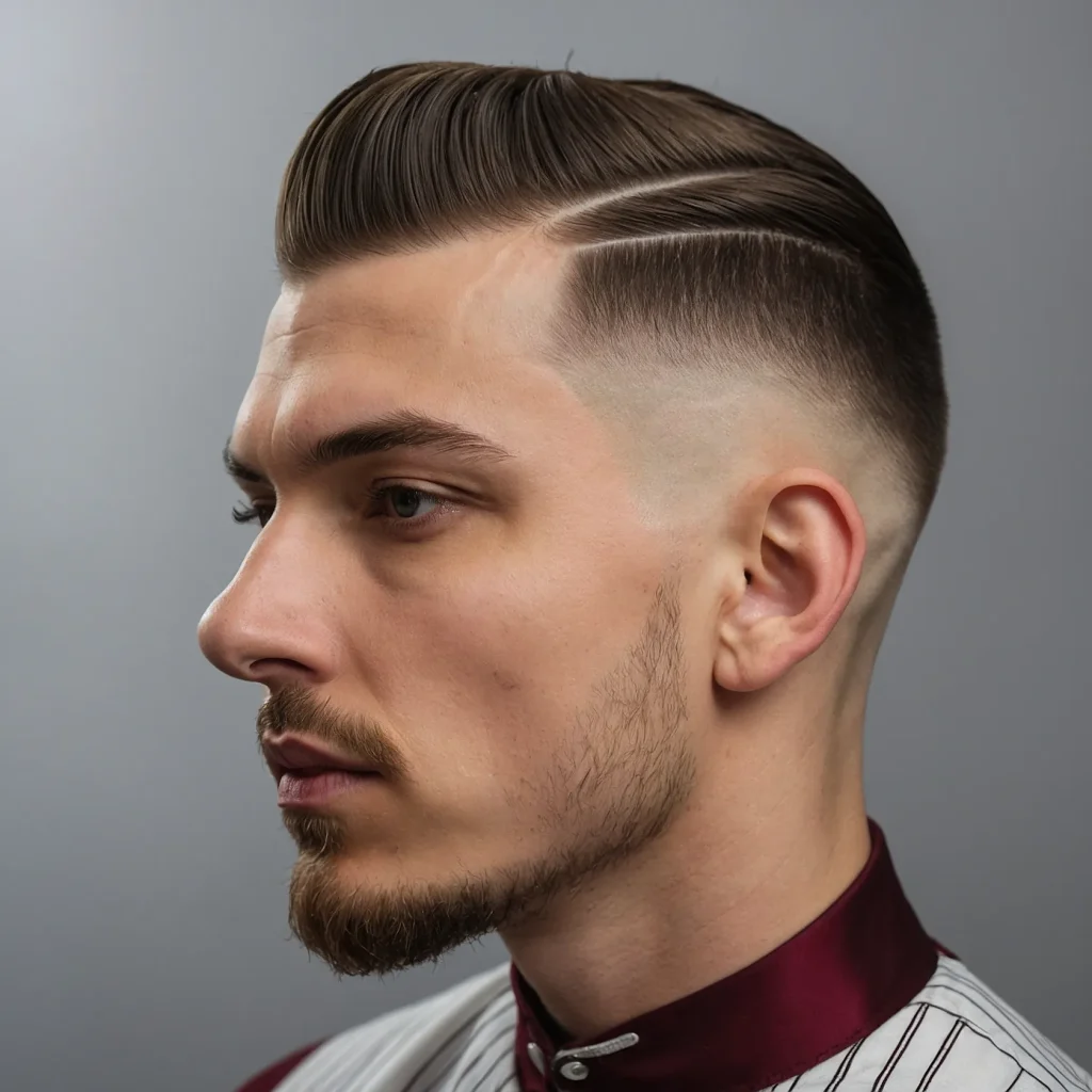 Classic High Faderealistic image of white 3