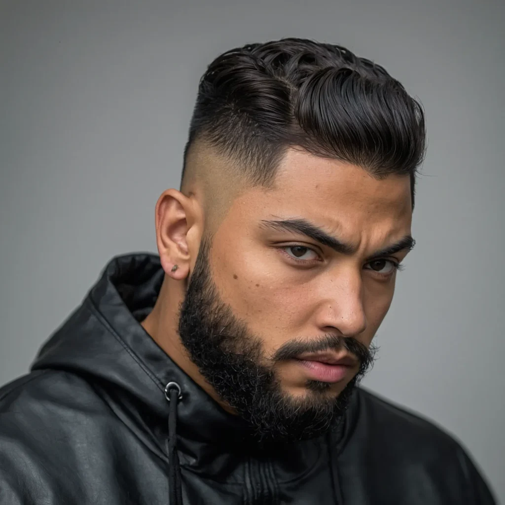 Classic Ninja Low Taper FadeA man with clea 3