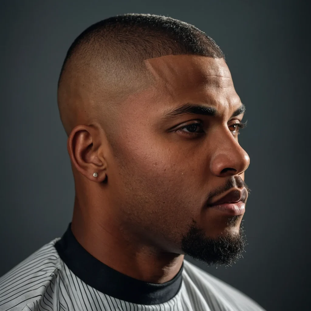 Classic Skin Fade Buzz CutRealistic photo of 0
