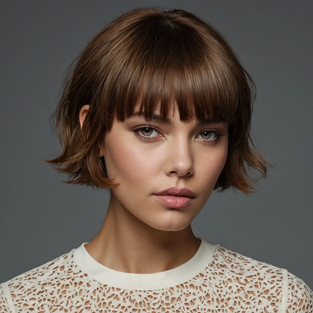 Create a realistic portrait of a person with 2
